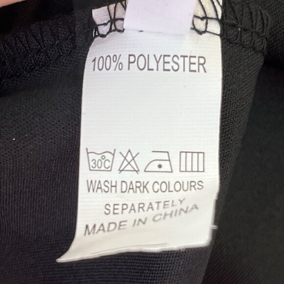 Fit & Flare Lace Black Midi Milkmaid Slip Dress L Goth Witchy Cottagecore Pirate - Picture 15 of 15